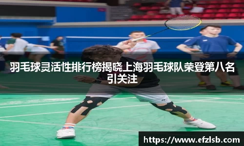 羽毛球灵活性排行榜揭晓上海羽毛球队荣登第八名引关注
